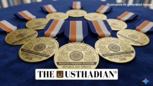 Madhya Pradesh Officers and Republic Day Service Medals