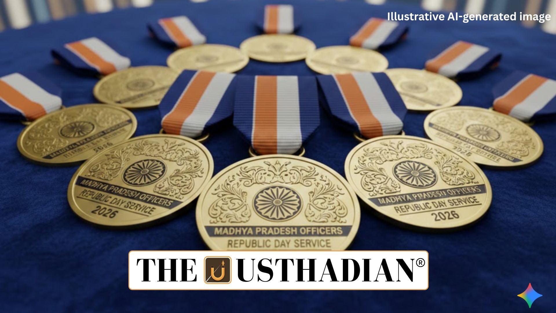 Madhya Pradesh Officers and Republic Day Service Medals