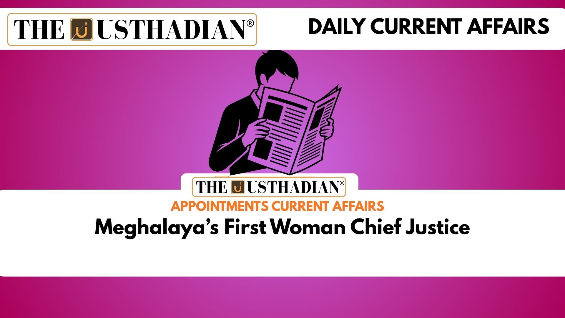 Meghalaya’s First Woman Chief Justice