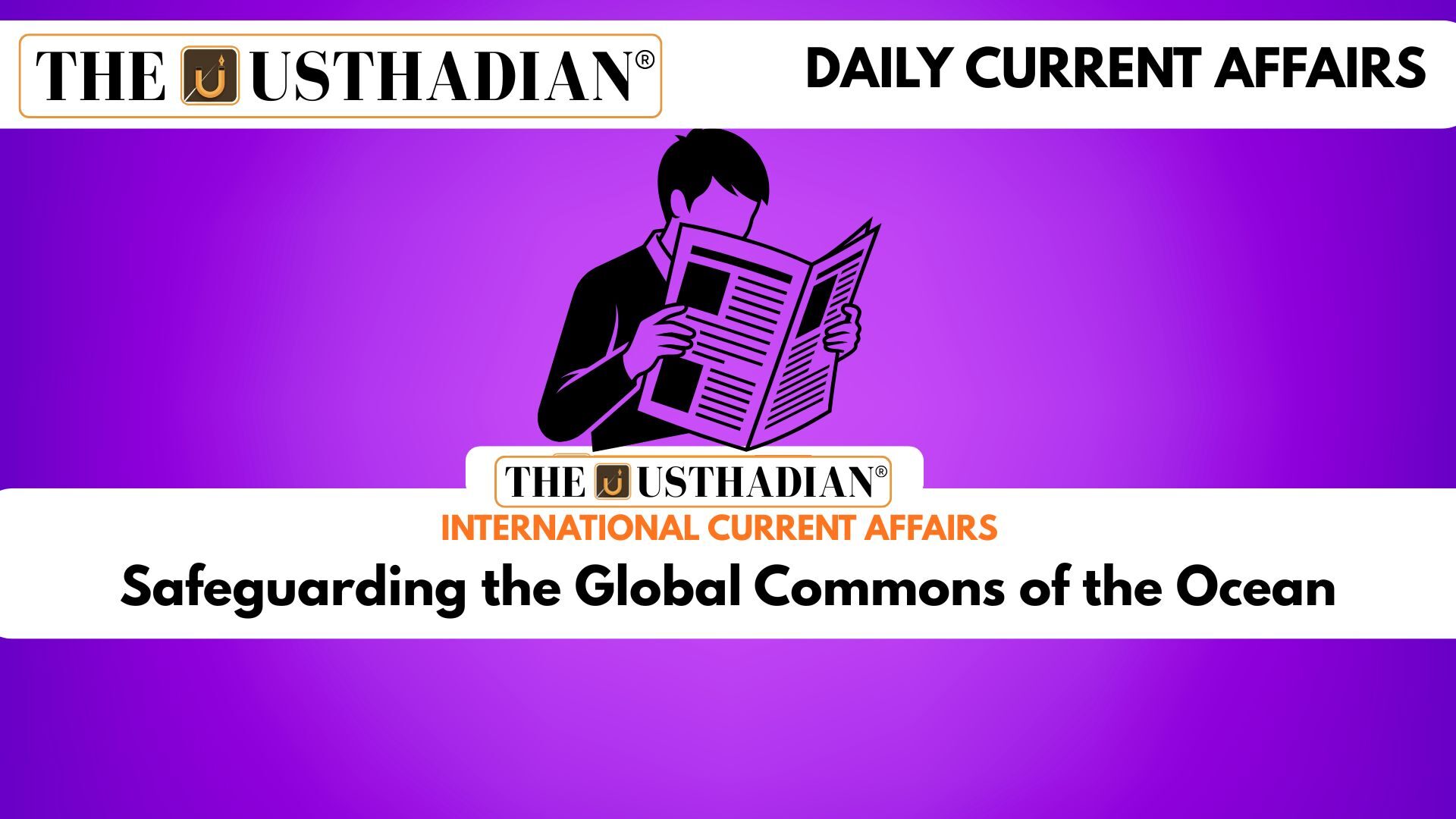 Safeguarding the Global Commons of the Ocean