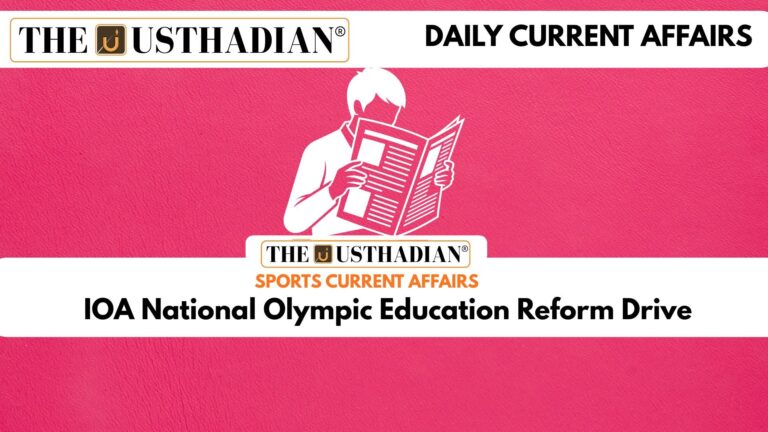 IOA National Olympic Education Reform Drive