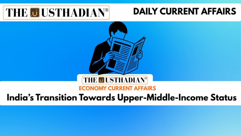 India’s Transition Towards Upper-Middle-Income Status