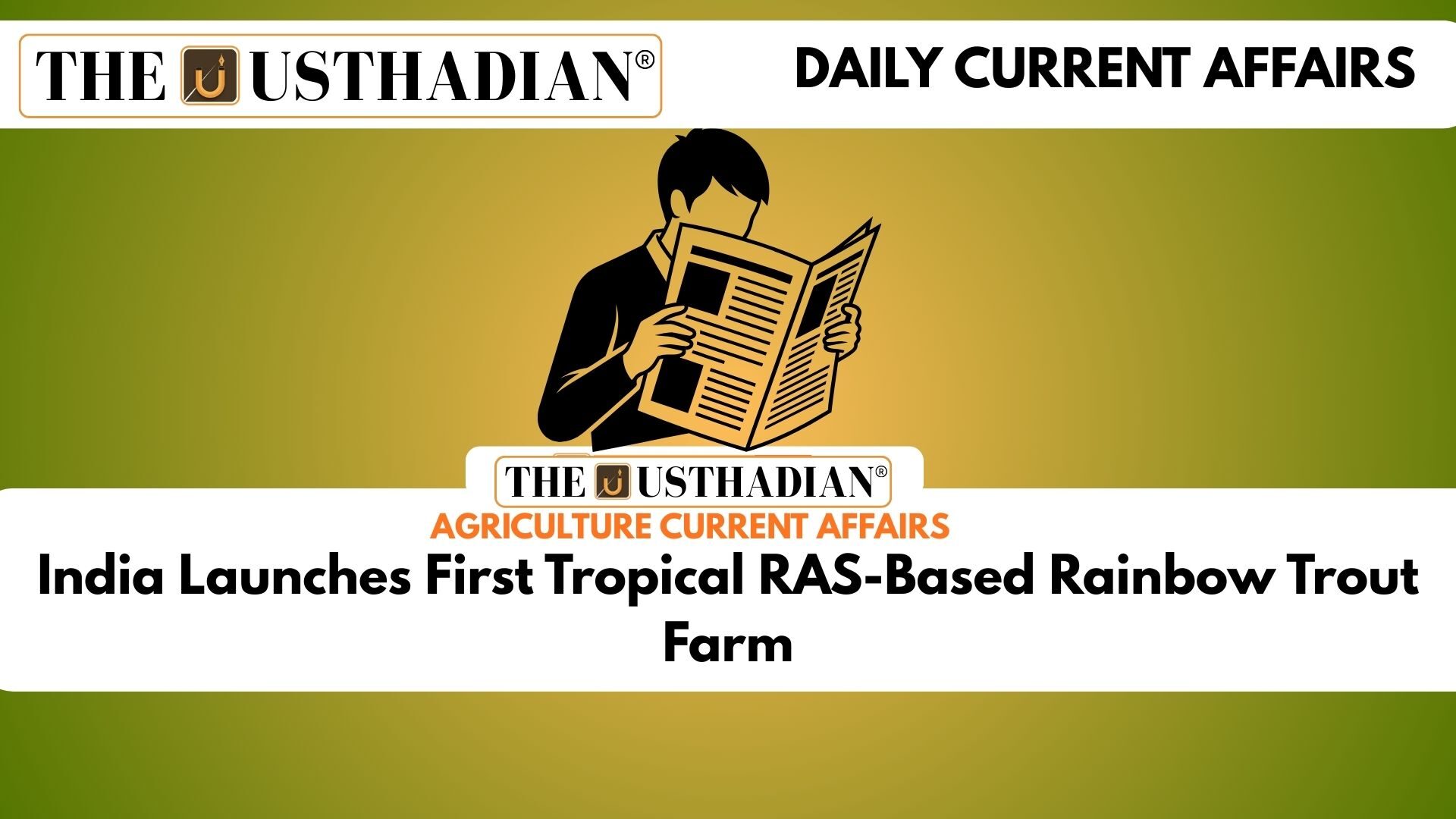 India Launches First Tropical RAS-Based Rainbow Trout Farm