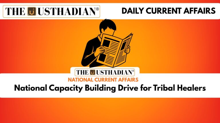 National Capacity Building Drive for Tribal Healers