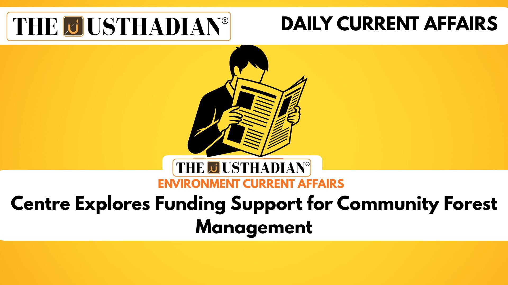 Centre Explores Funding Support for Community Forest Management