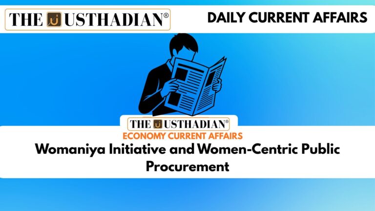 Womaniya Initiative and Women-Centric Public Procurement