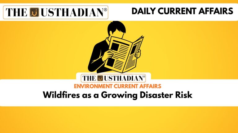 Wildfires as a Growing Disaster Risk