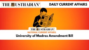 University of Madras Amendment Bill
