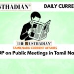 SOP on Public Meetings in Tamil Nadu