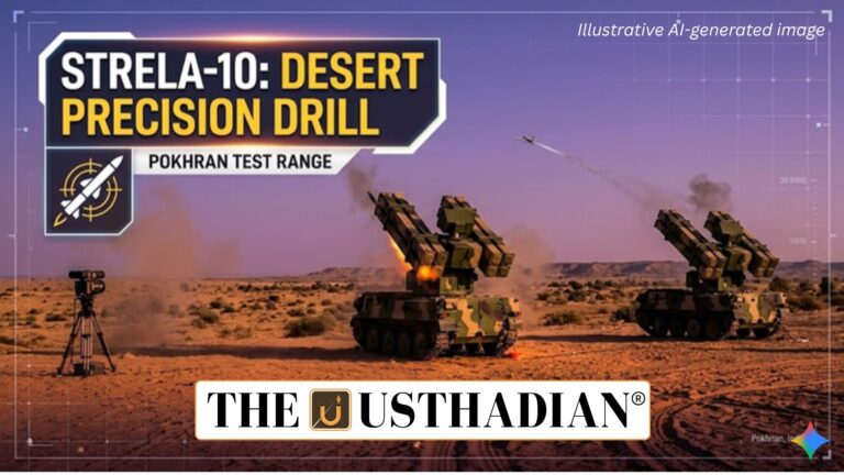 Desert Precision Displayed in Strela-10 Air Defence Drill at Pokhran