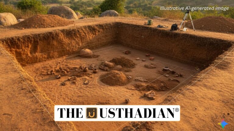 Kamanur Iron Age Burial Excavation in Palani Hills