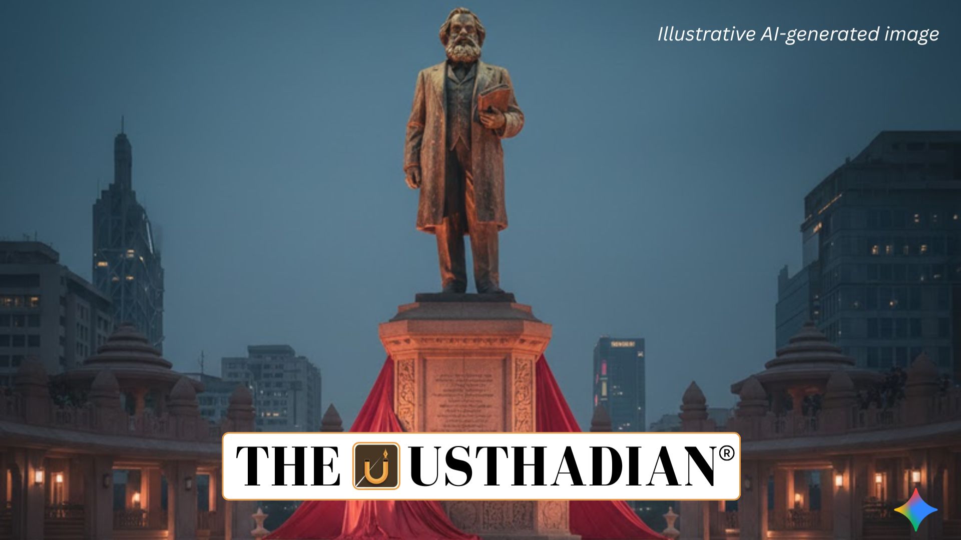 Stalin Unveils Karl Marx Statue in Chennai