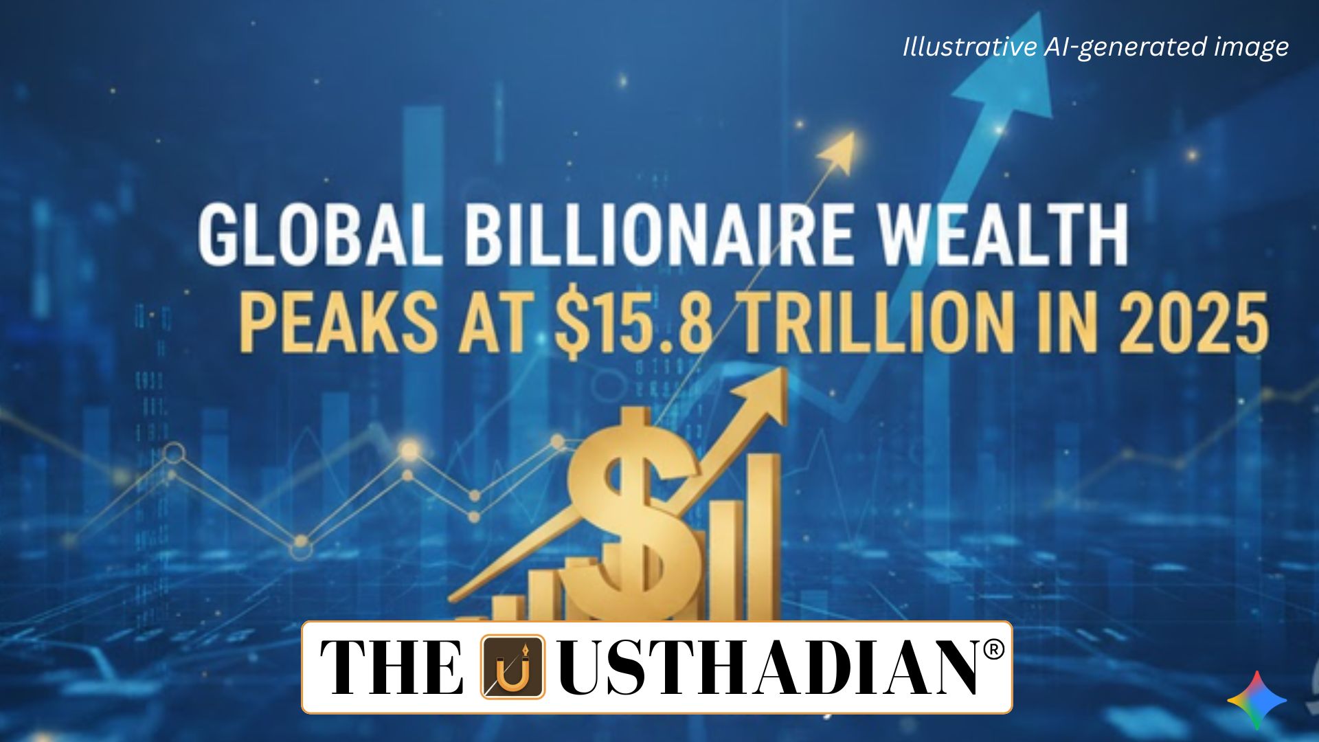 Global Billionaire Wealth Peaks at 15.8 Trillion Dollars in 2025