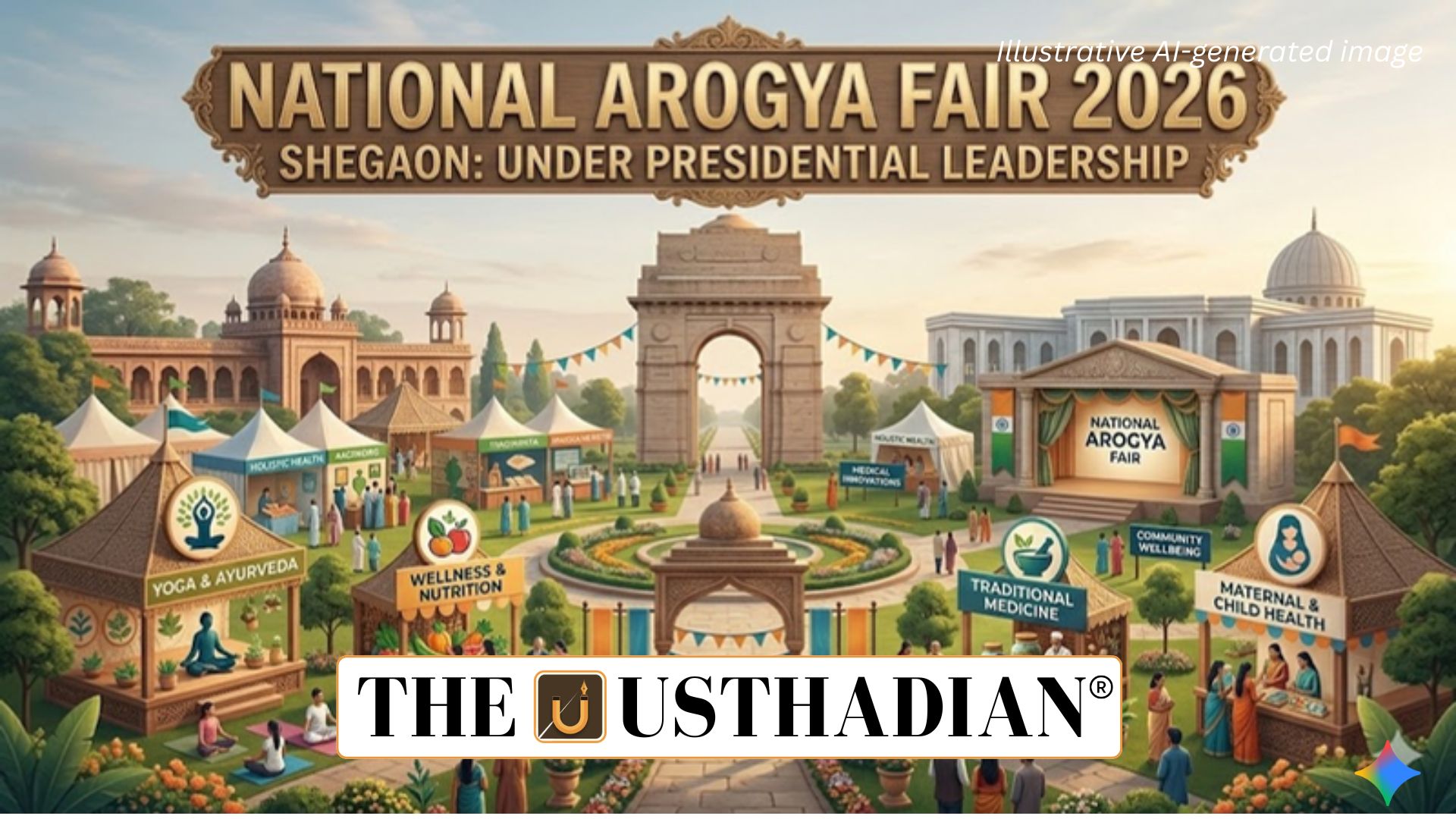 Shegaon Hosts National Arogya Fair 2026 Under Presidential Leadership