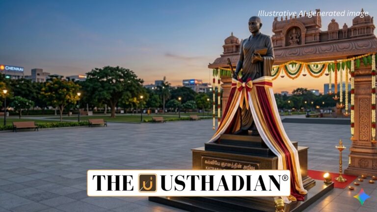 Katranai Thoorum Arivu Statue Unveiled in Chennai