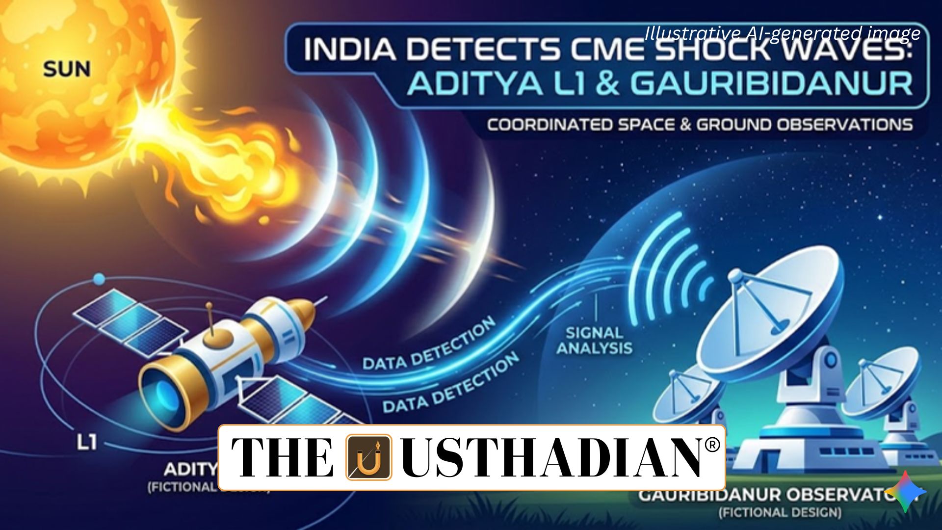 India Detects CME Shock Waves Using Aditya L1 and Gauribidanur
