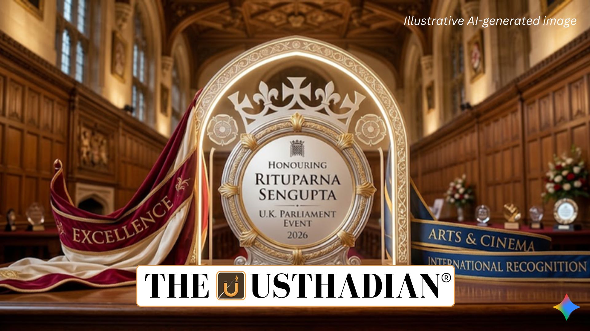 Rituparna Sengupta Honoured at UK Parliament Event 2026