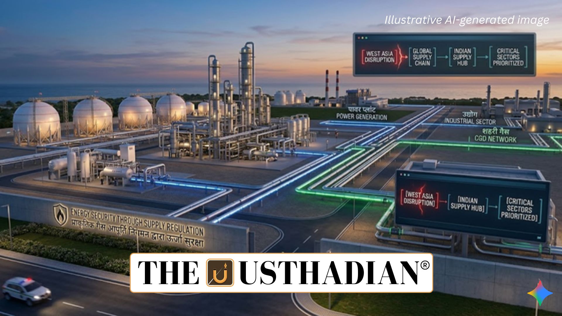 India Regulates Natural Gas Supply Amid West Asia Disruption