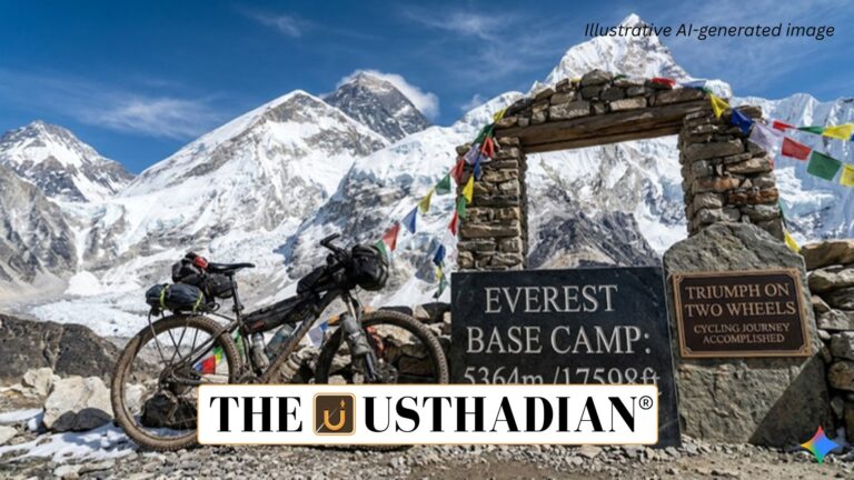 Divya Singh Cycling Triumph to Everest Base Camp