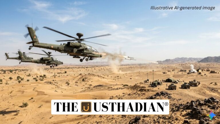 Indian Army Demonstrates Apache Firepower in Brahmastra Exercise