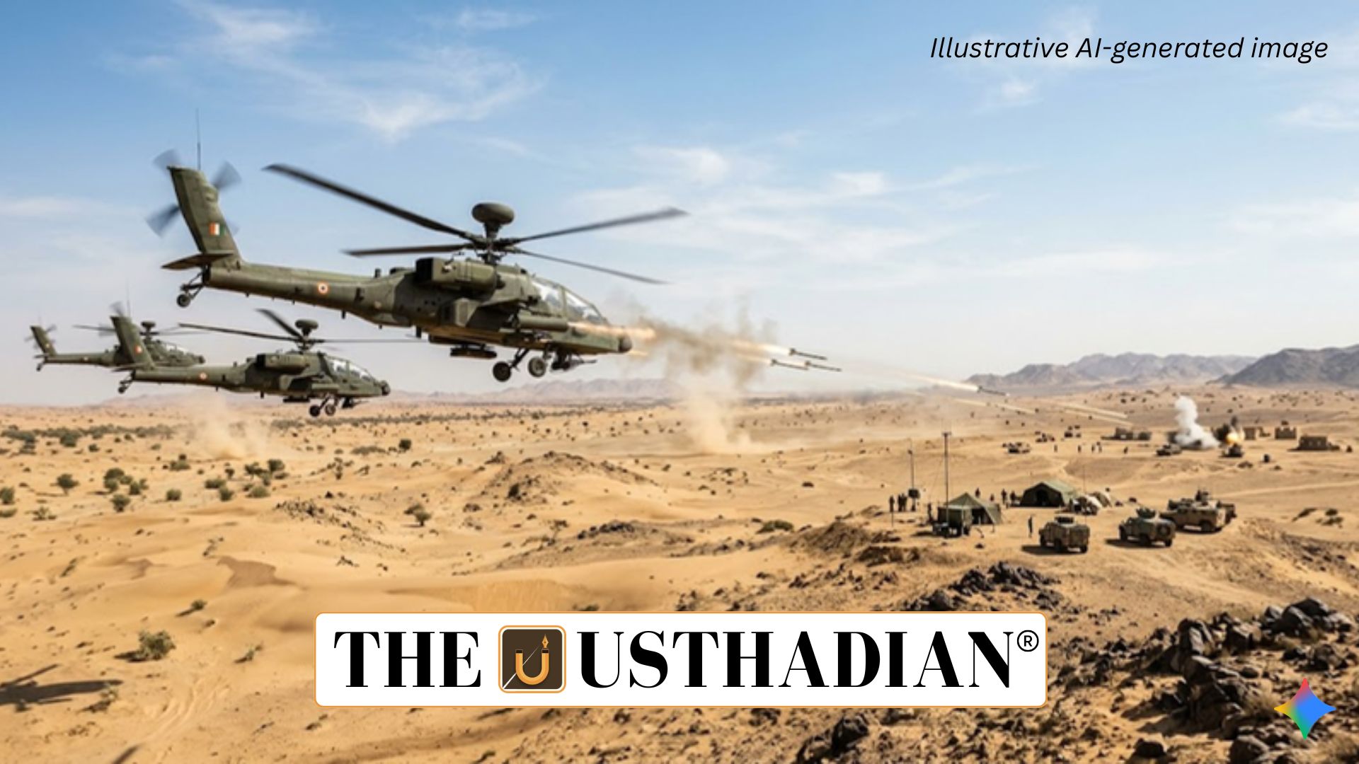 Indian Army Demonstrates Apache Firepower in Brahmastra Exercise