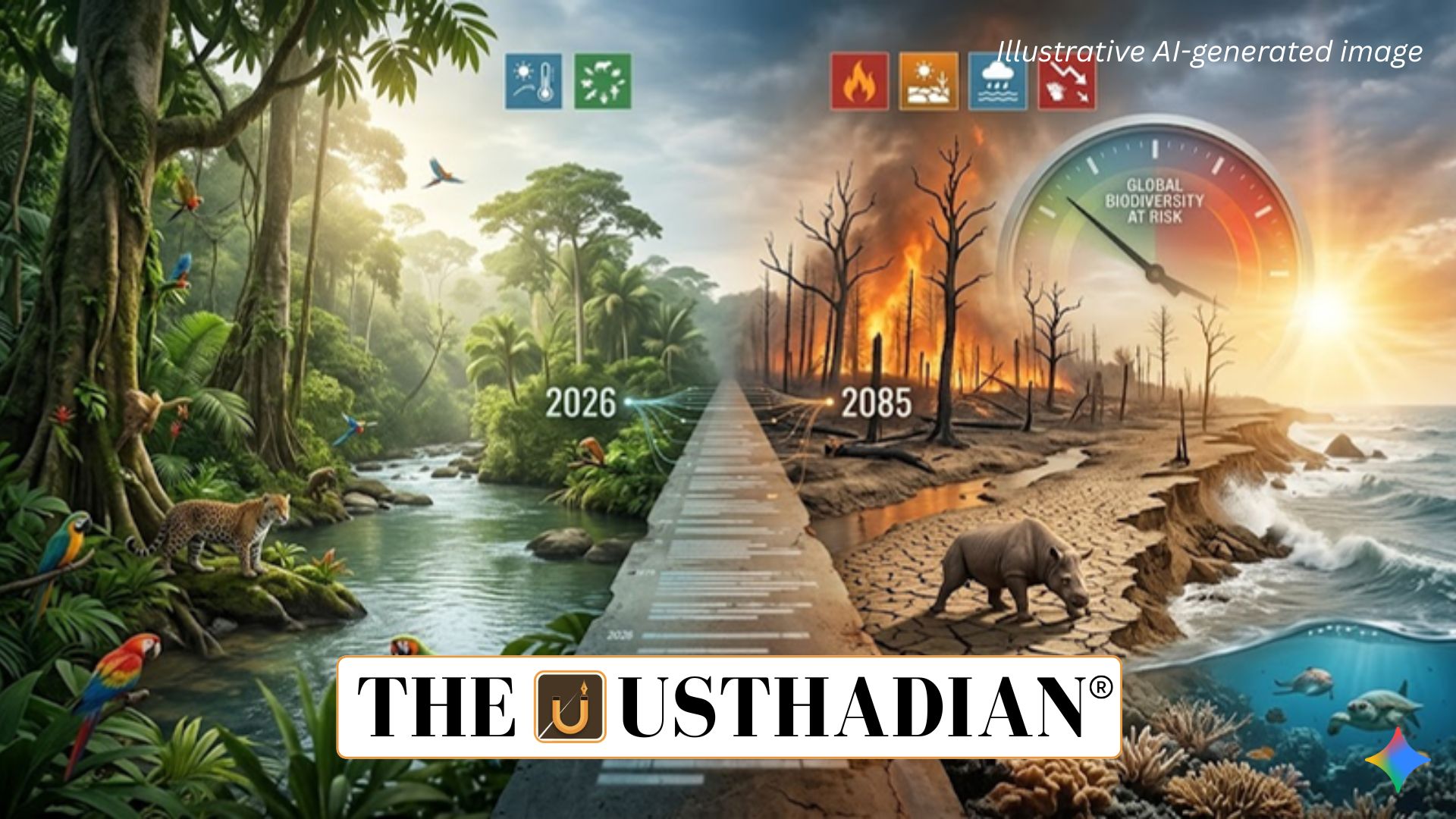 Extreme Climate Events Threaten Global Biodiversity by 2085