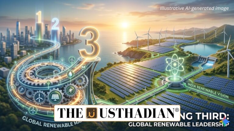 India Emerges Third in Global Renewable Energy Capacity