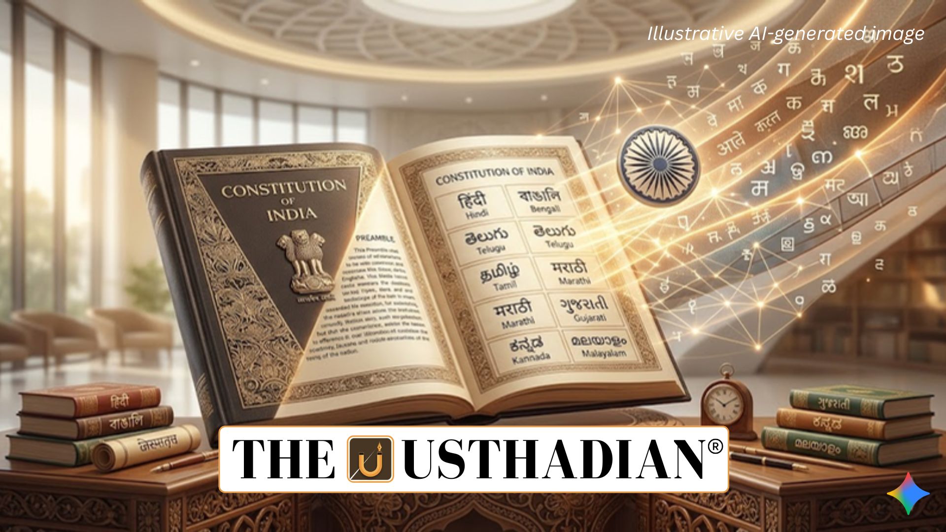 Constitution of India in Multiple Languages Expansion