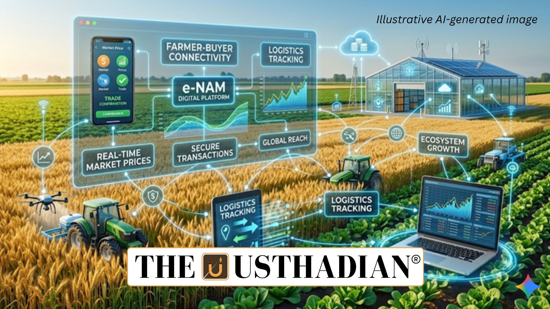 e-NAM Strengthens Digital Agricultural Trade Ecosystem