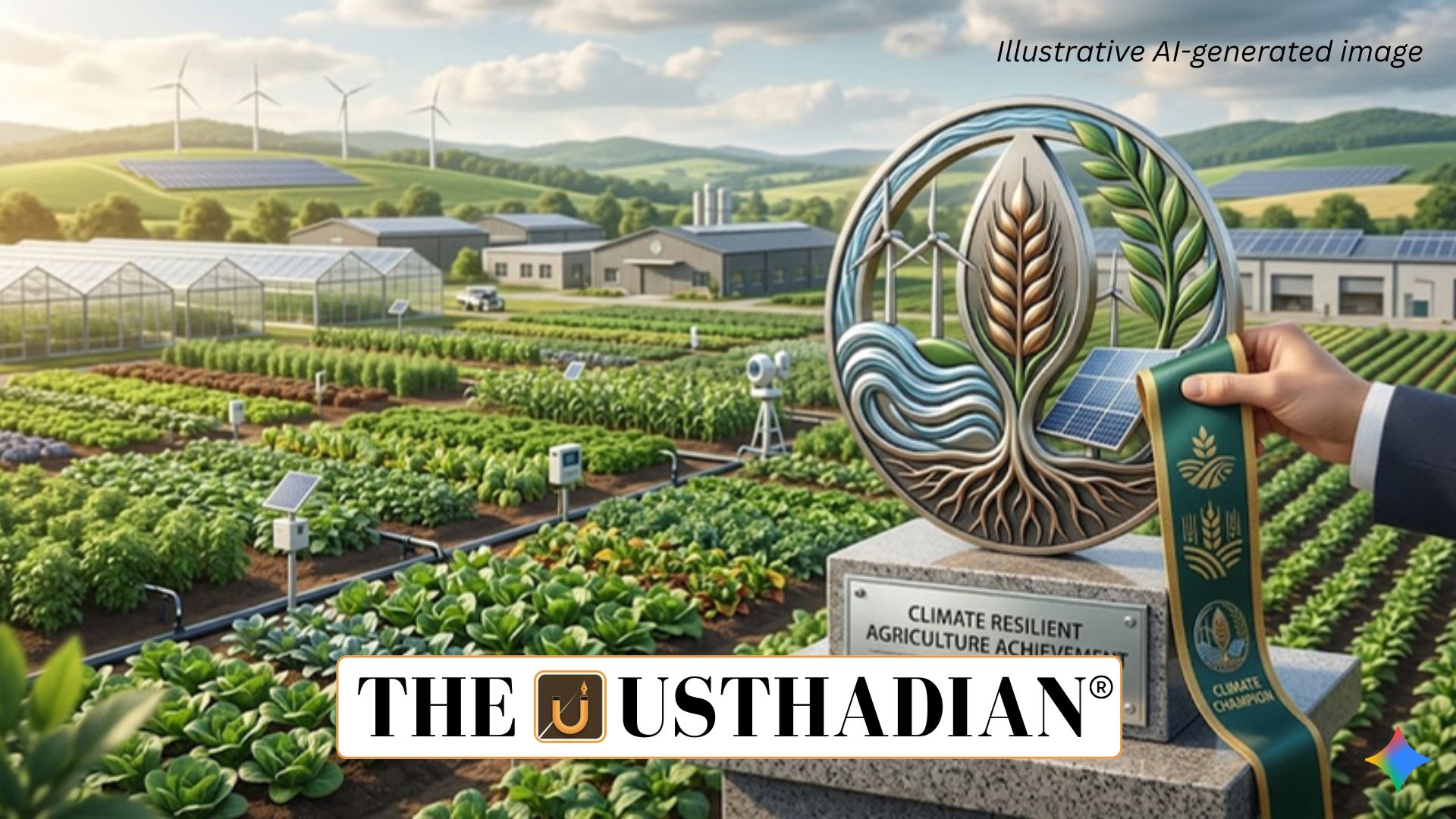 IARI Director Honoured for Climate Resilient Agriculture Work