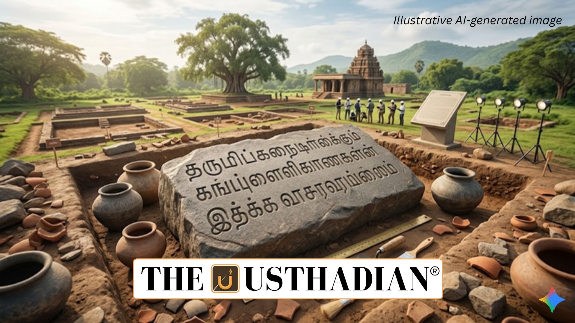 Tamil Brahmi Inscription Found in Tiruppur