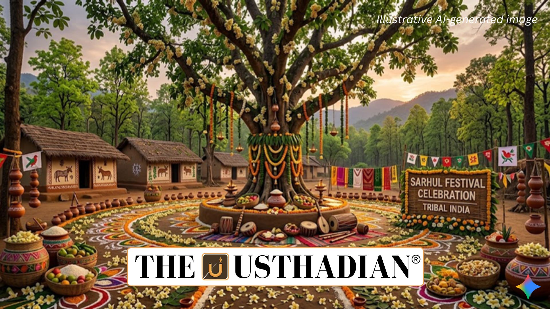 Sarhul Festival Celebration in Tribal India