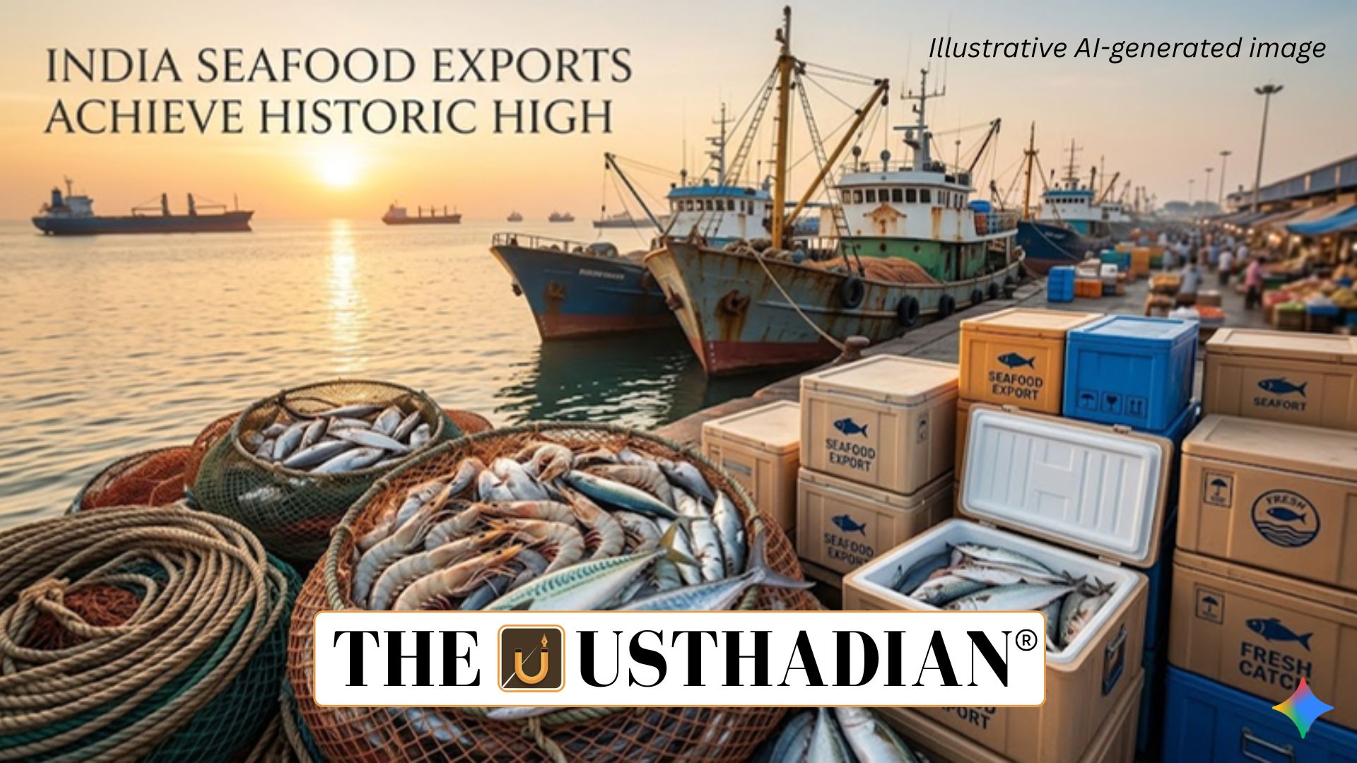 India Seafood Exports Achieve Historic High