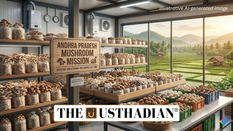 Andhra Pradesh Mushroom Mission Boosts Agri Economy