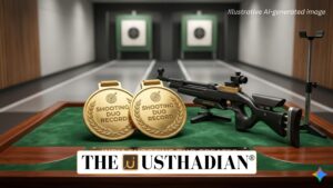 India Shooting Duo Creates Record Gold Moment