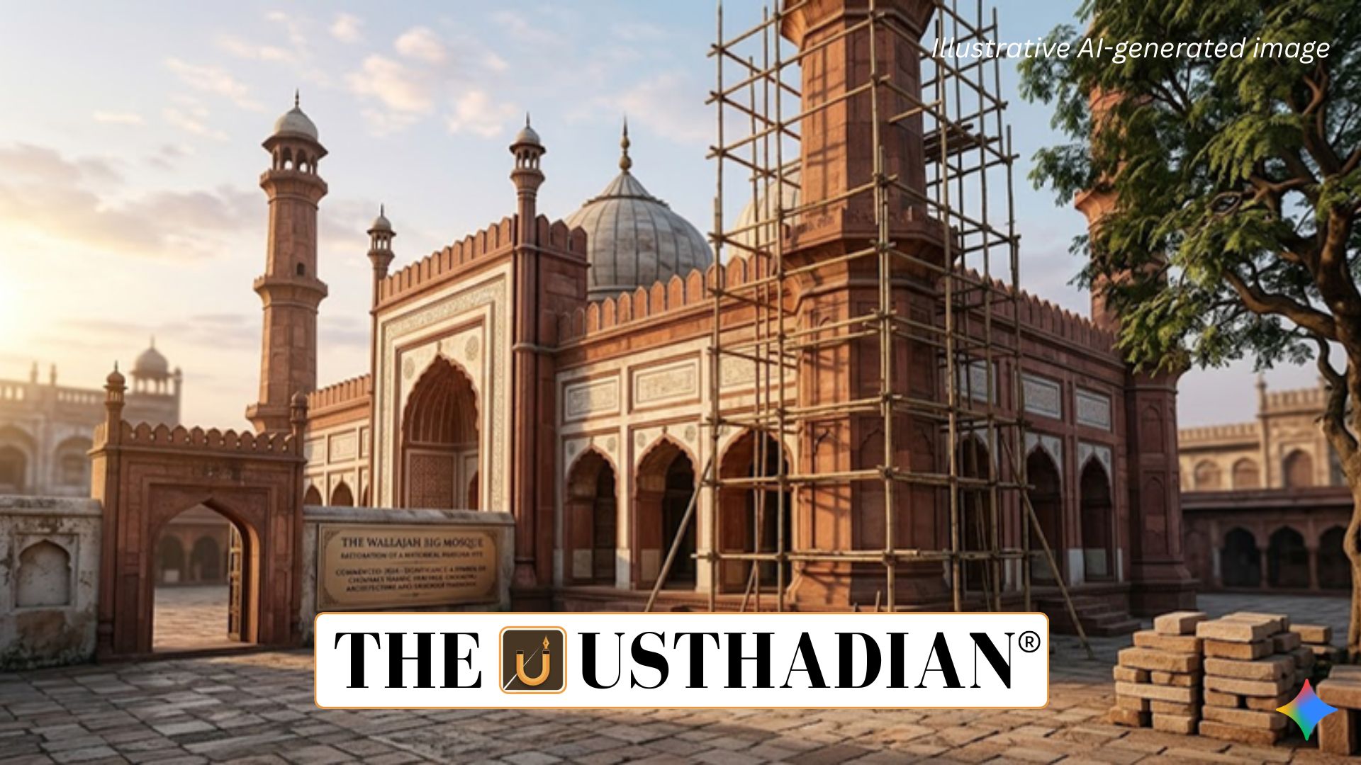 Wallajah Big Mosque Restoration and Historical Significance