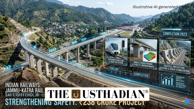 Indian Railways Strengthens Jammu Katra Rail Corridor with ₹238 Crore Safety Project