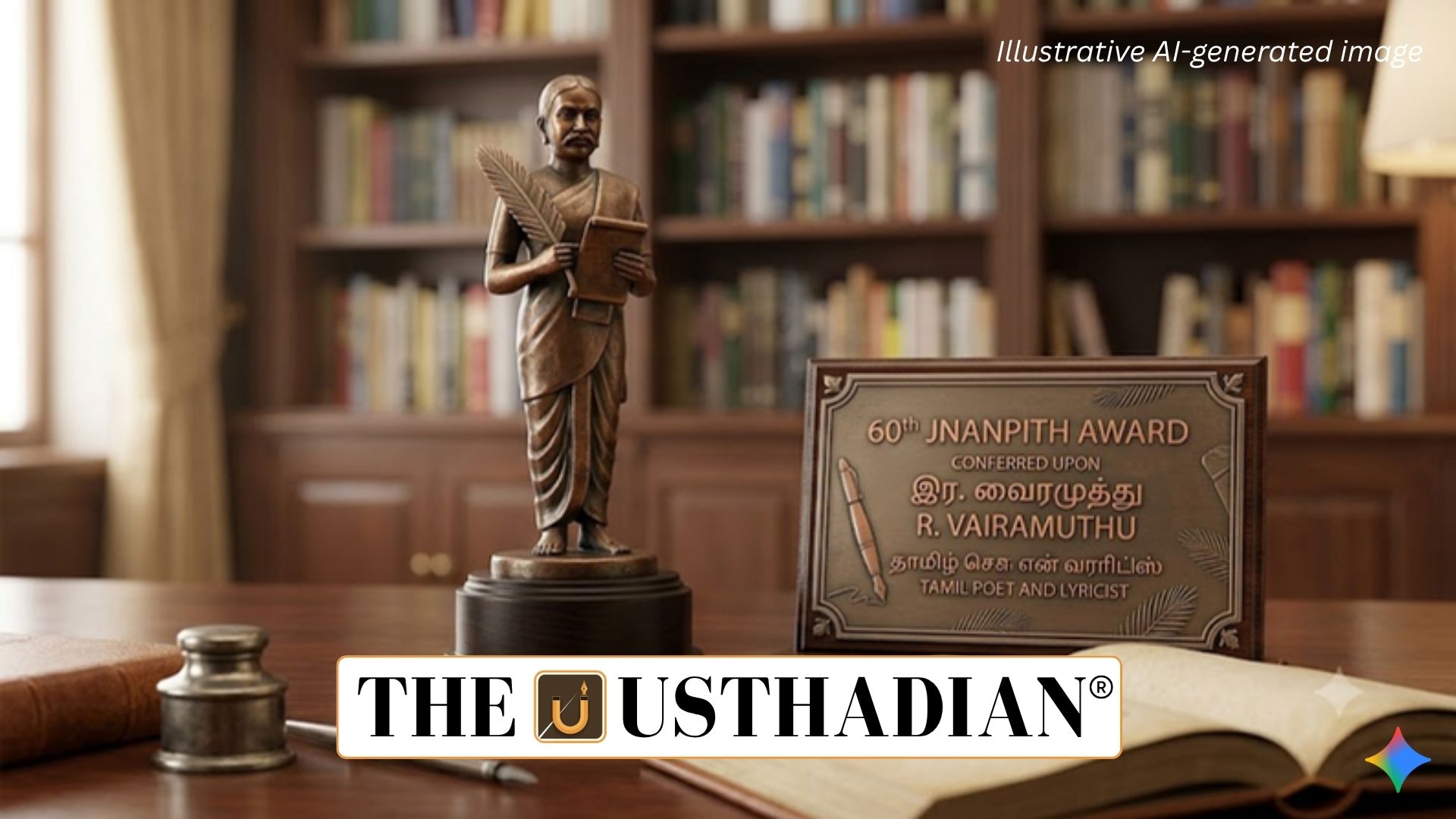 Tamil Poet and Lyricist R. Vairamuthu Conferred with 60th Jnanpith Award