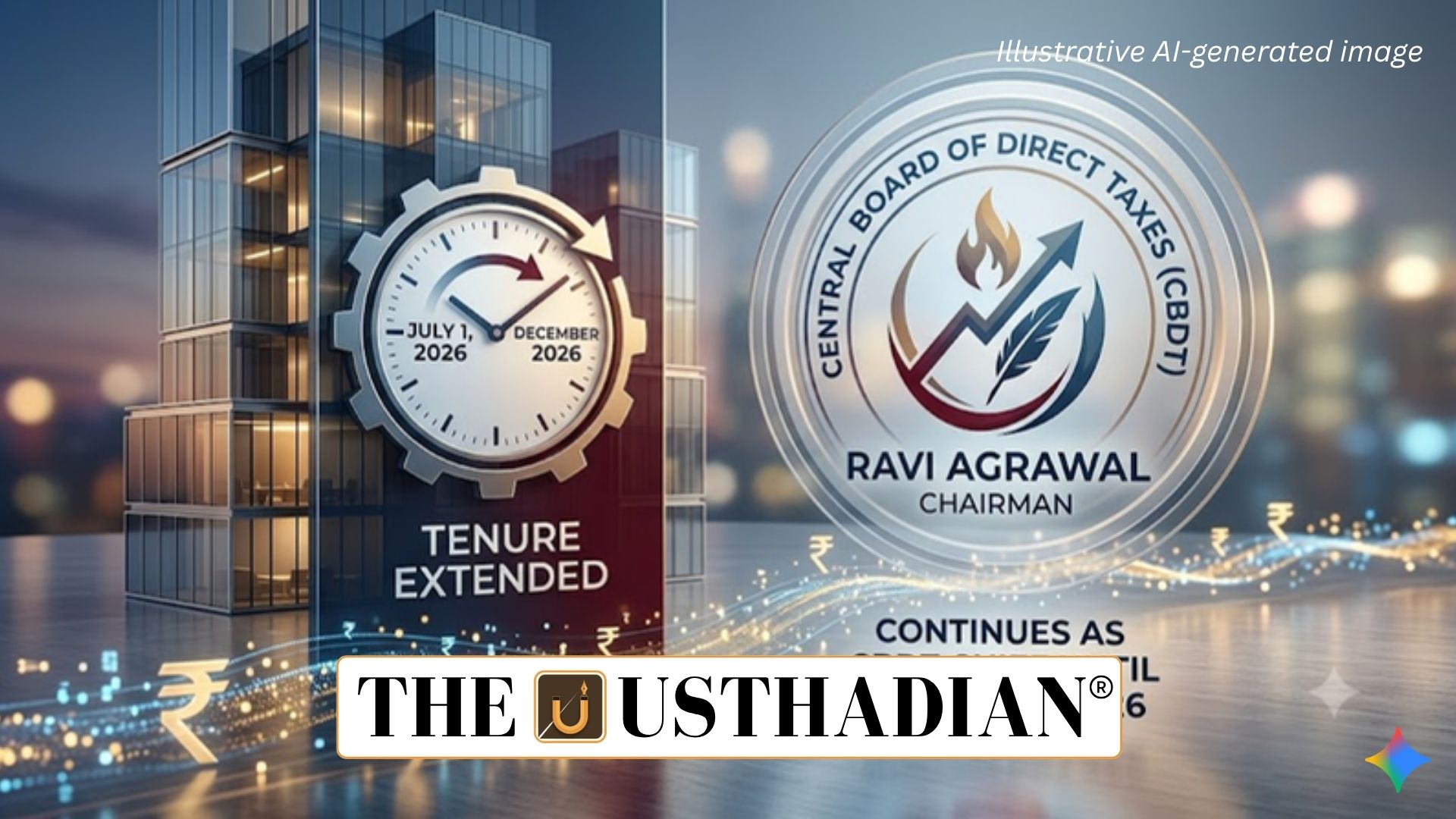 Ravi Agrawal Continues as CBDT Chief Until December 2026