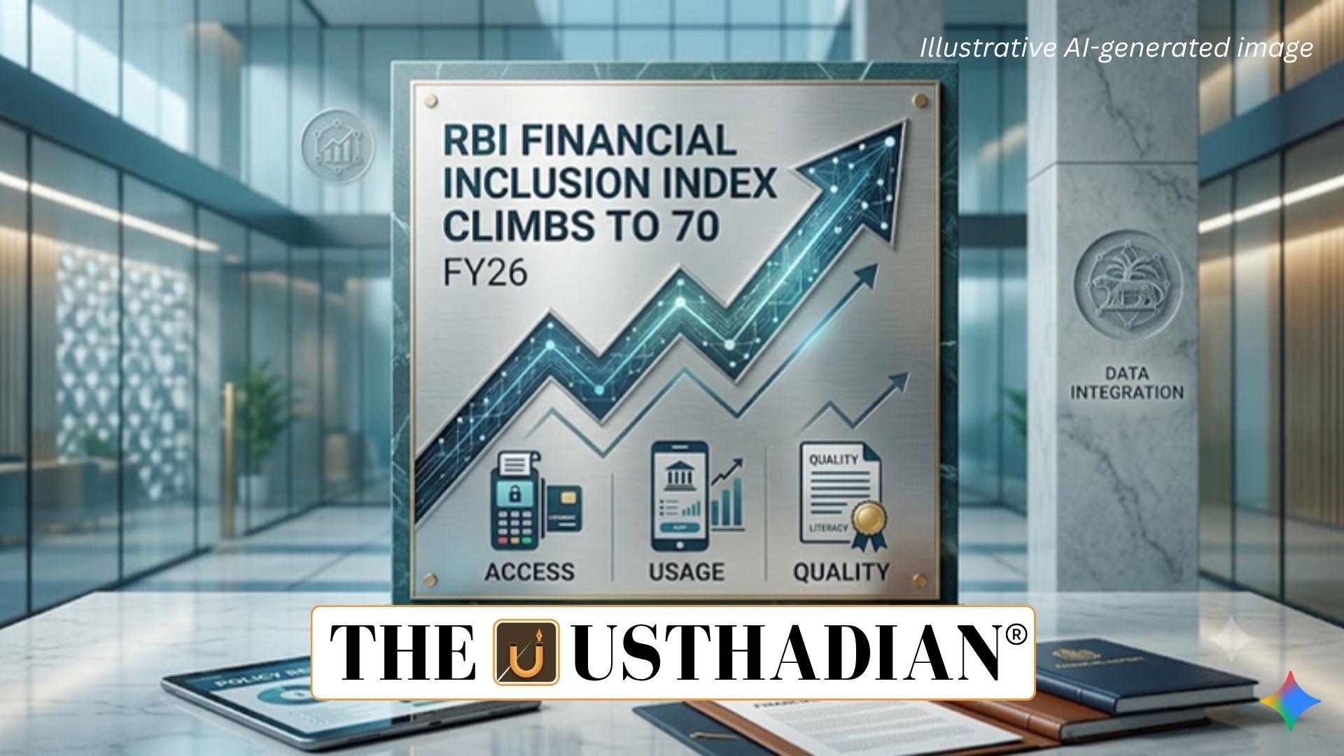 RBI Financial Inclusion Index Climbs to 70 in FY26