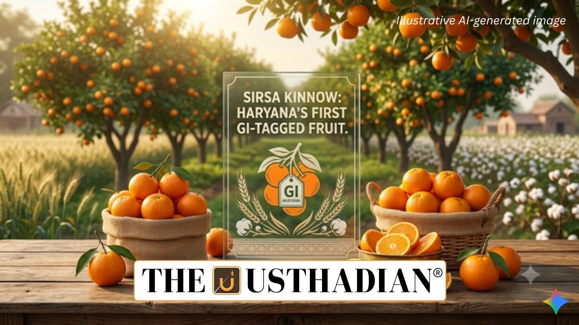 Sirsa Kinnow Becomes Haryana's First GI-Tagged Fruit