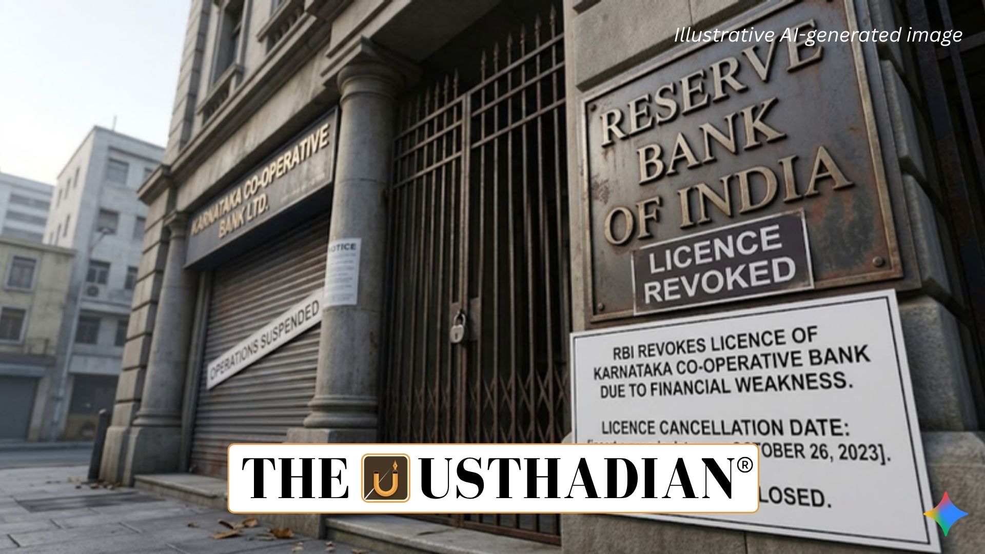 RBI Revokes Licence of Karnataka Co-operative Bank Over Financial Weakness