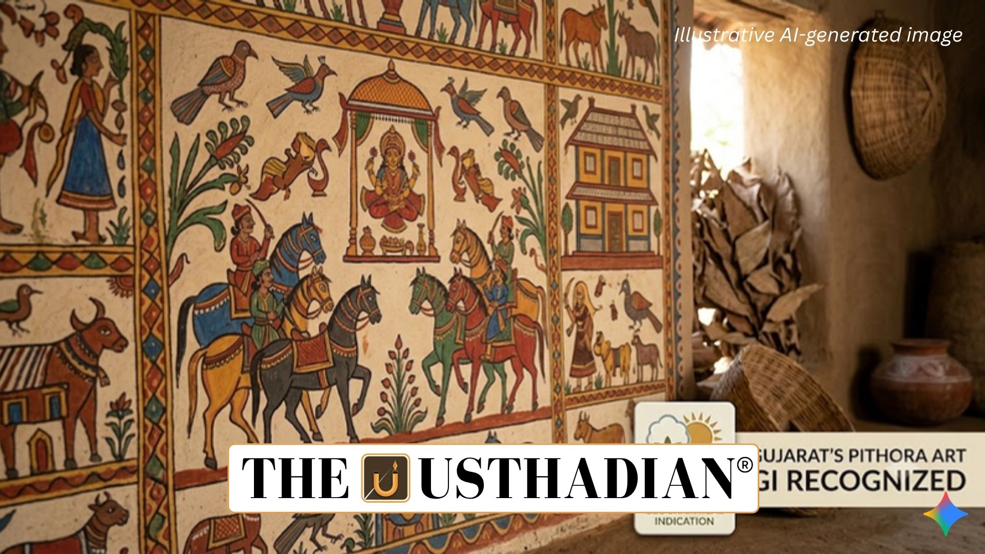 GI Recognition Strengthens Gujarat’s Pithora Tribal Art