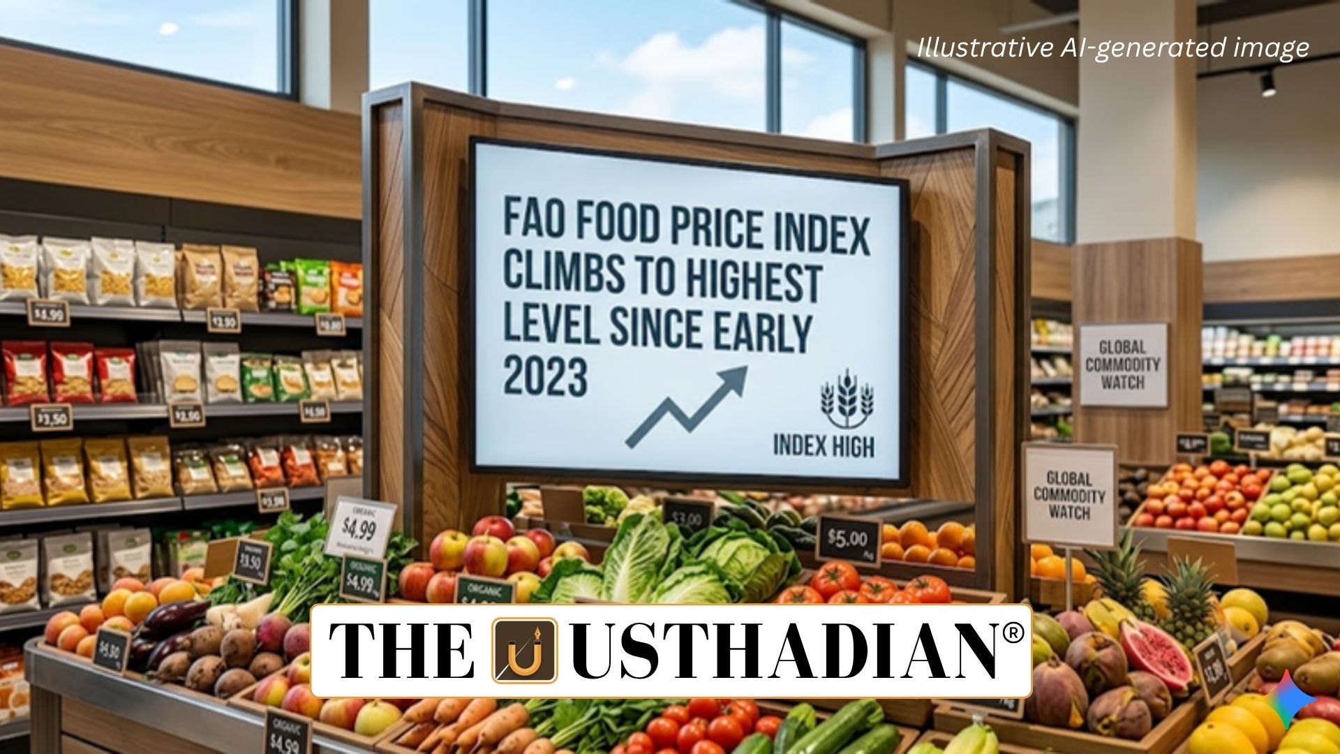 FAO Food Price Index Climbs to Highest Level Since Early 2023