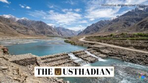 India Builds First Rock Check Dam on the Indus River in Ladakh