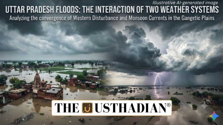Uttar Pradesh Floods and the Interaction of Two Weather Systems