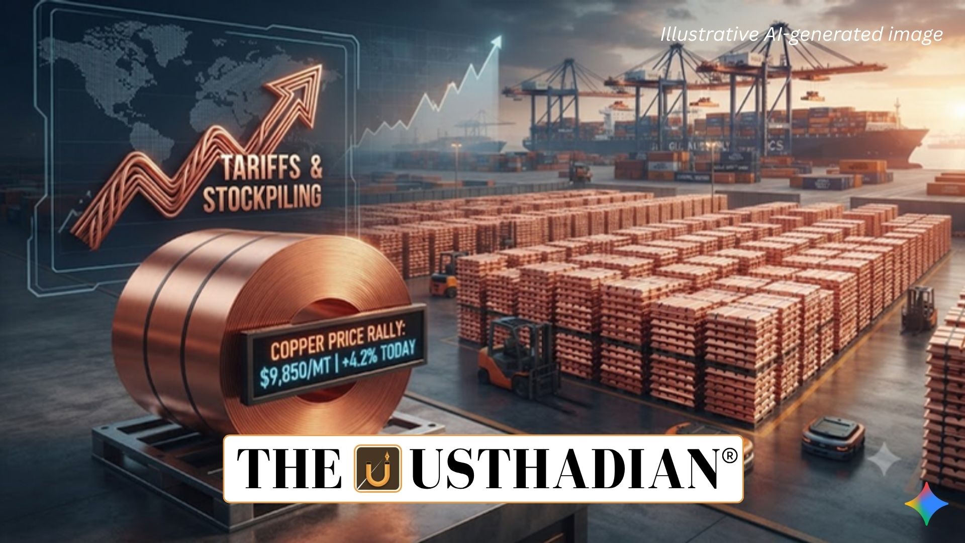 Copper Rally Driven by Tariffs and Global Stockpiling