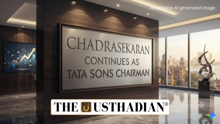 Chandrasekaran Continues as Tata Sons Chairman