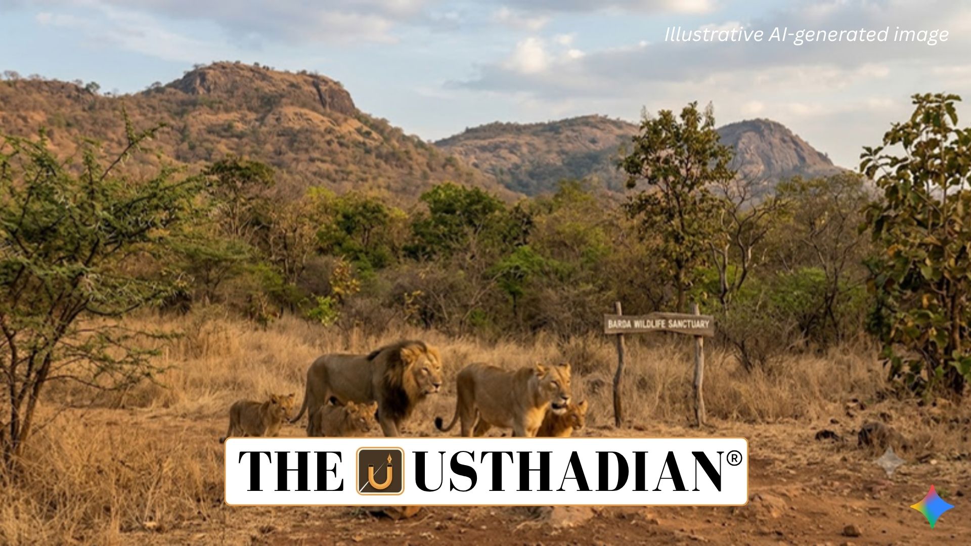 Asiatic Lions Expand Their Habitat to Barda Wildlife Sanctuary