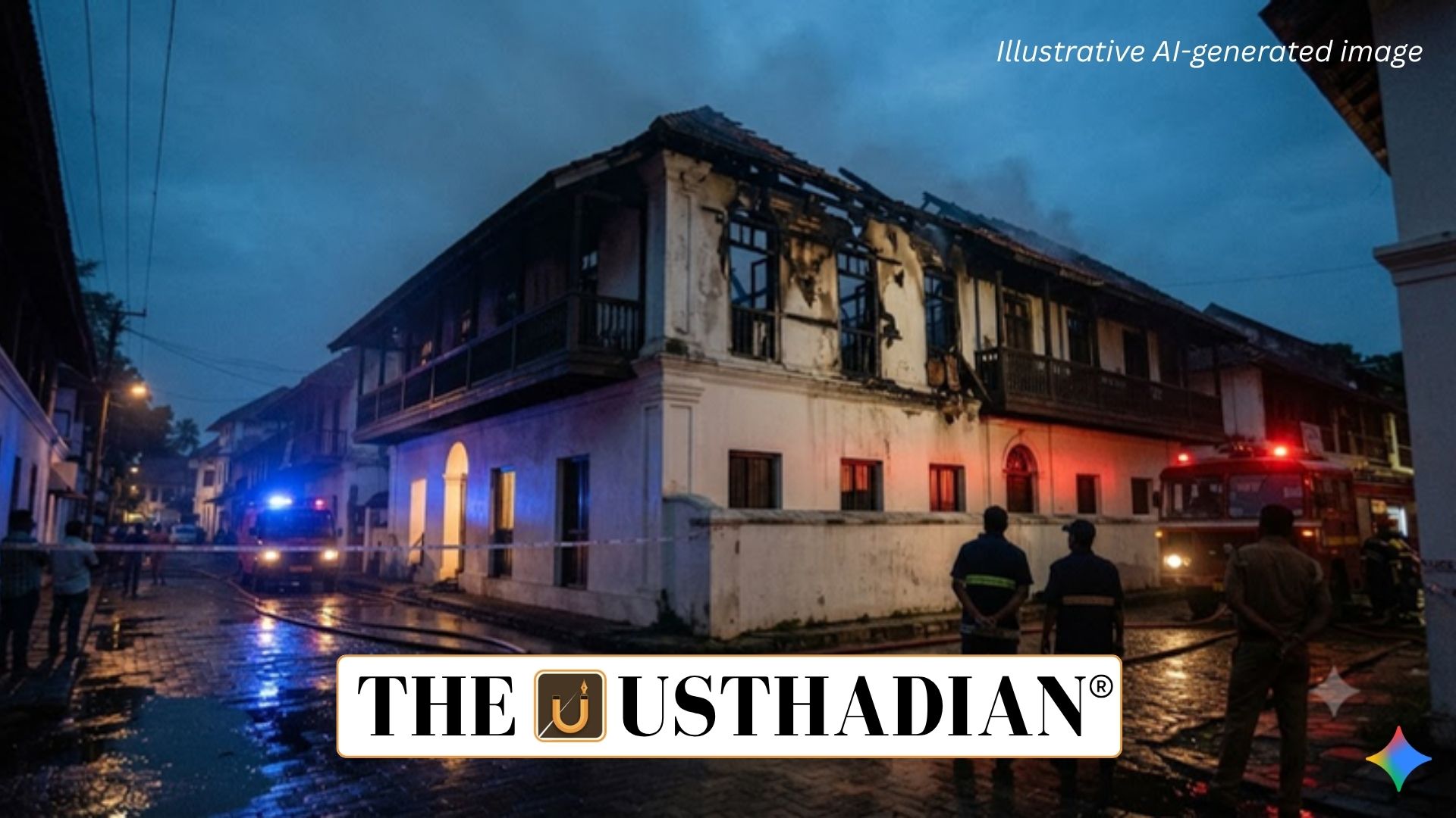 Koder House Fire Threatens Fort Kochi’s Jewish Heritage